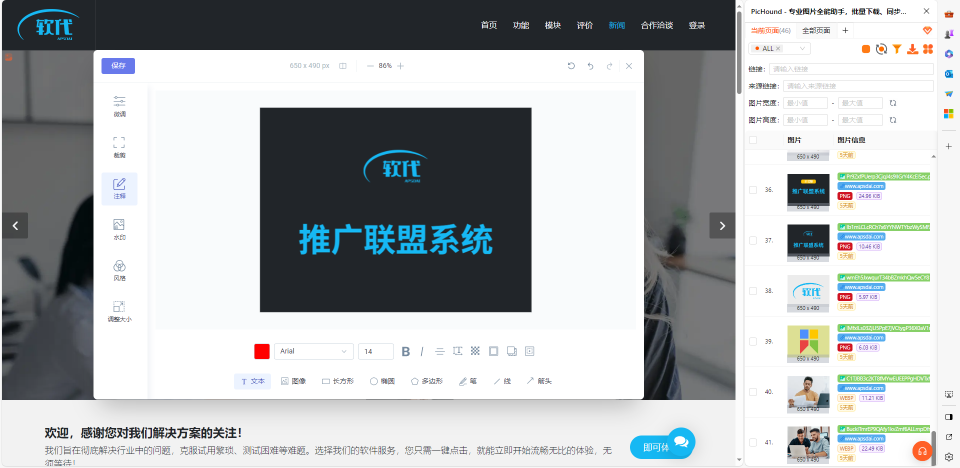 PicHound 功能展示